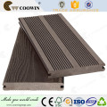 2017 new tot sales 3D grain brown wpc decking outdoor floor